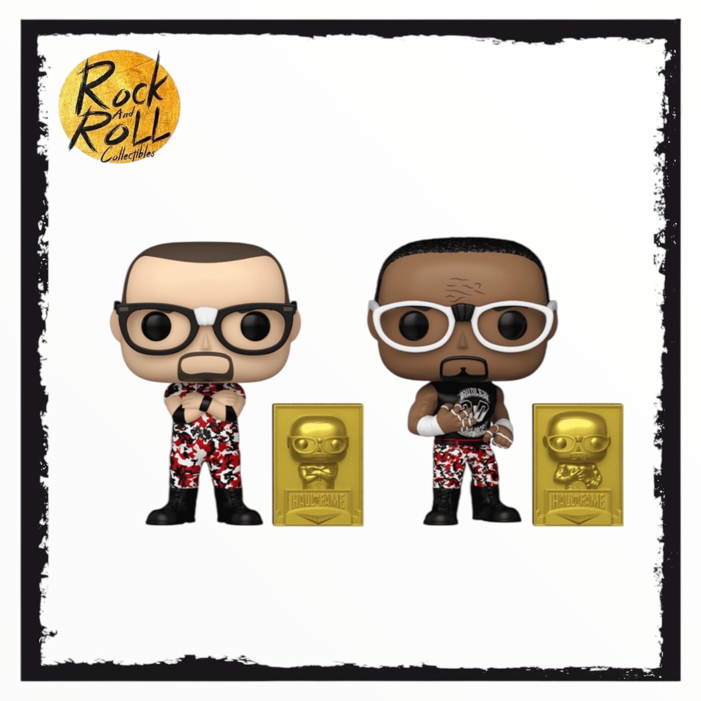 WWE Hall Of Fame - The Dudley Boyz: Bubba Ray & D-Von 2 Pack Funko Pop! Special Edition