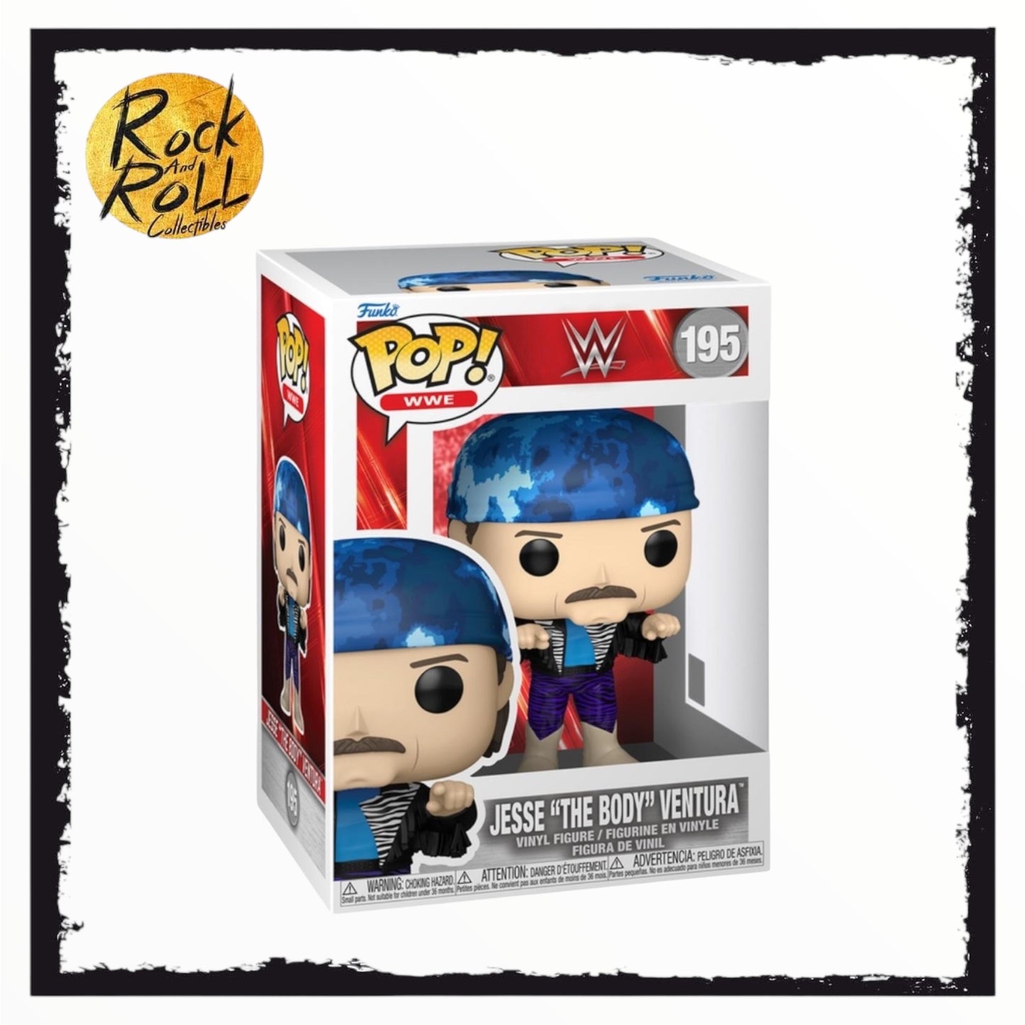 Jesse "The Body" Ventura #195 Funko Pop - WWE