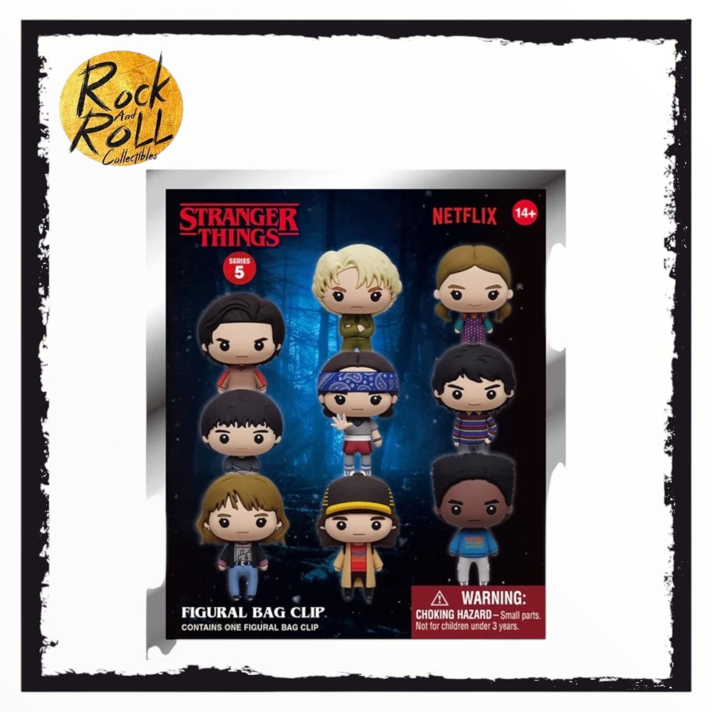 Netflix - Stranger Things Series 5 Bag Clips (x1 Mystery Bag)