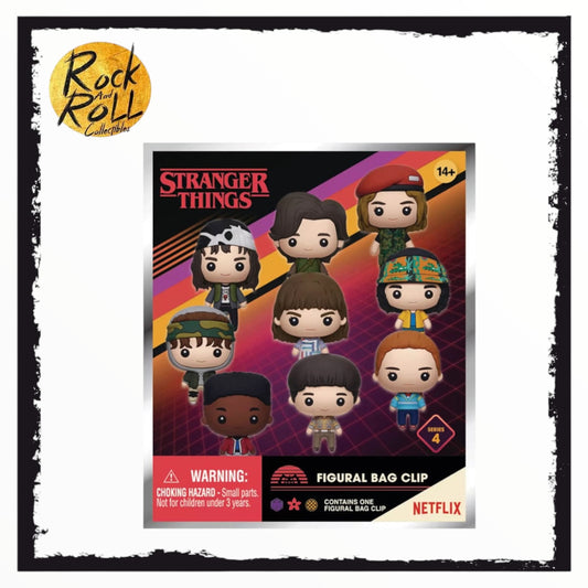 Netflix - Stranger Things Series 4 Bag Clips (x1 Mystery Bag)