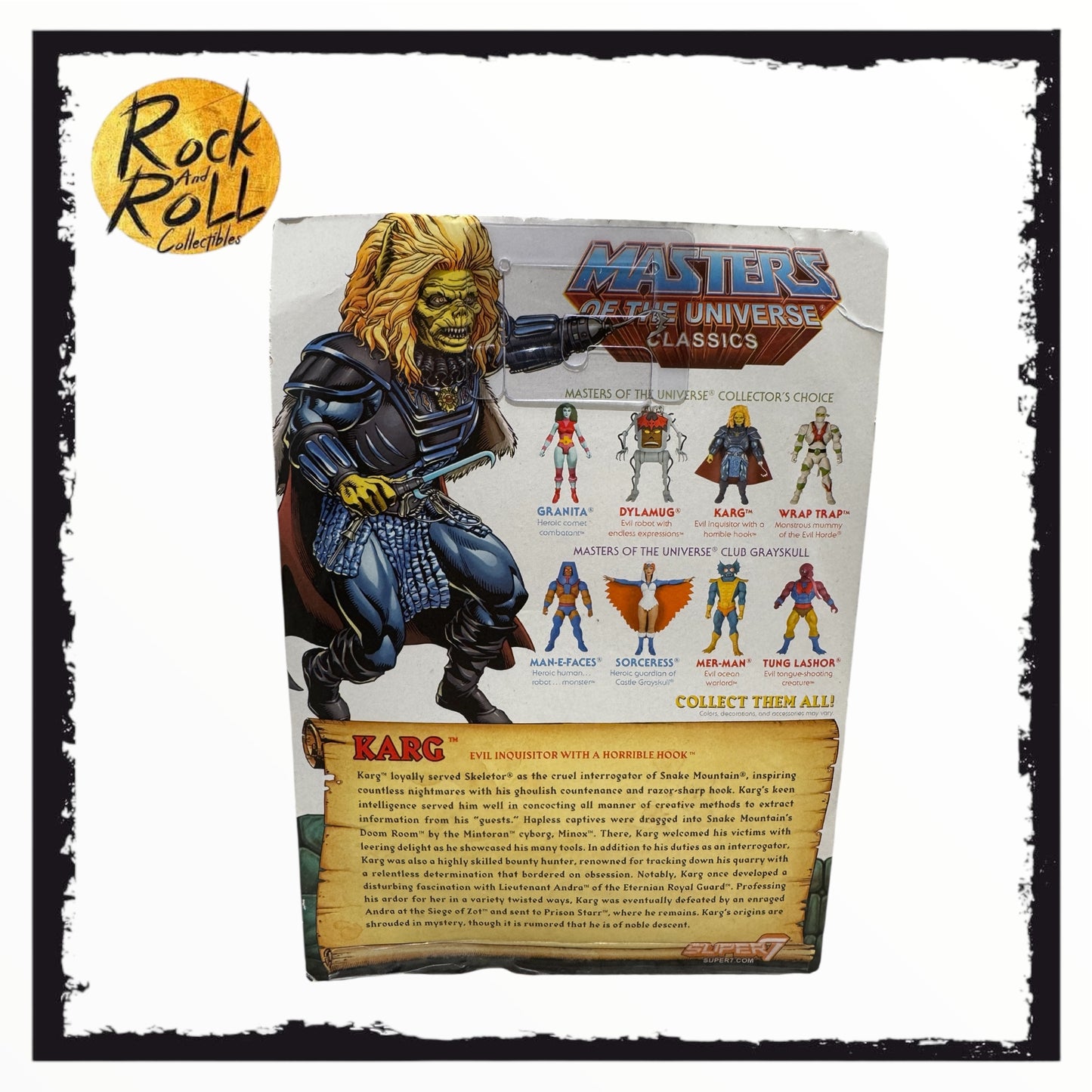 Masters of the Universe Classics Karg Evil Inquisitor With A Horrible Hook Figure 10th Anniversary