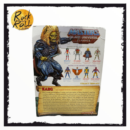 Masters of the Universe Classics Karg Evil Inquisitor With A Horrible Hook Figure 10th Anniversary