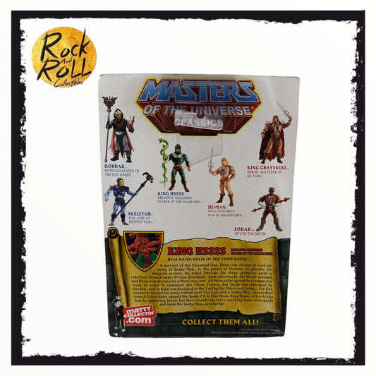 Masters of the Universe Classics King Hssss Deadful Disgusied Leader of the Snake Men Figure