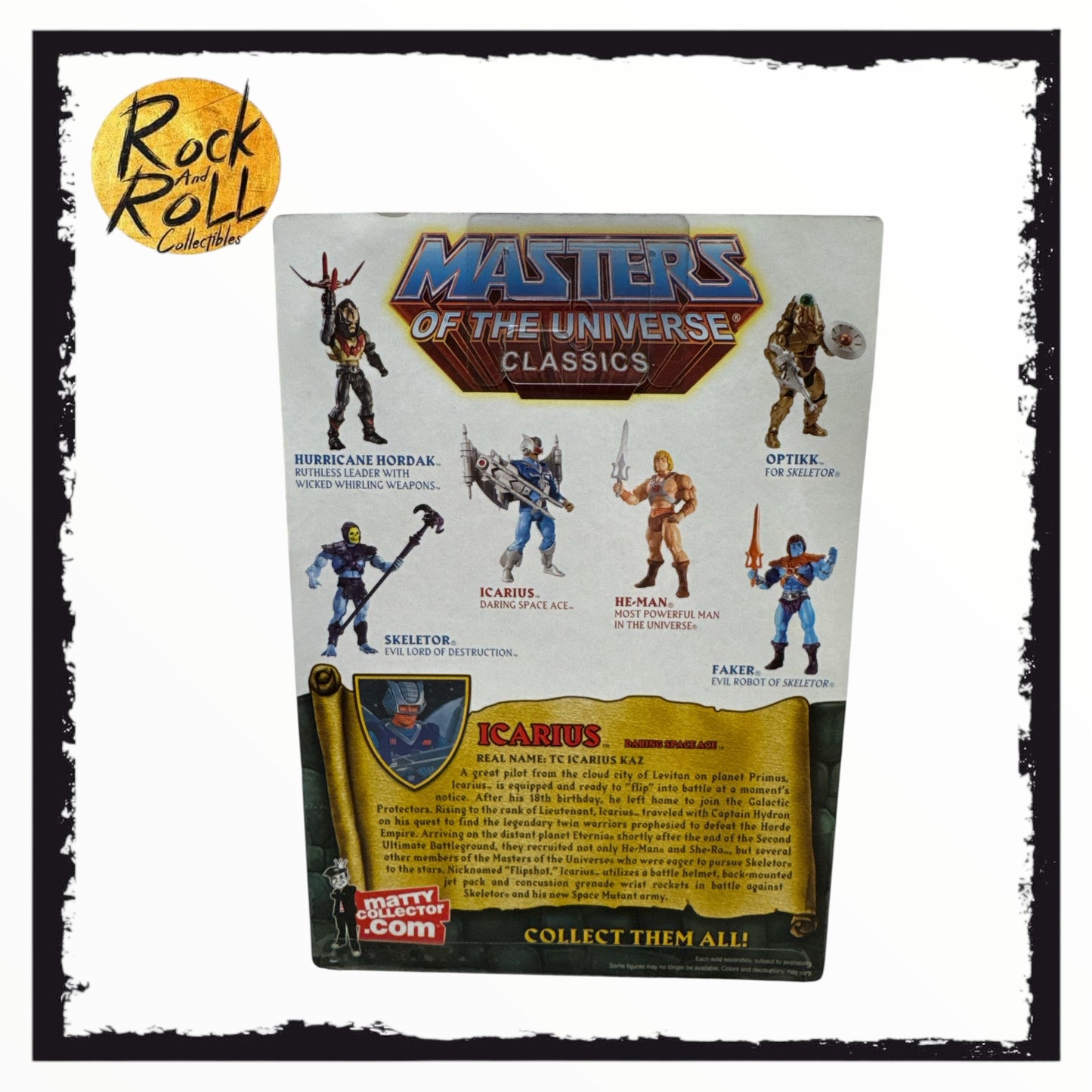 Masters Of The Universe Classics - Icarius Daring Space Ace Figure - Galactic Protectors