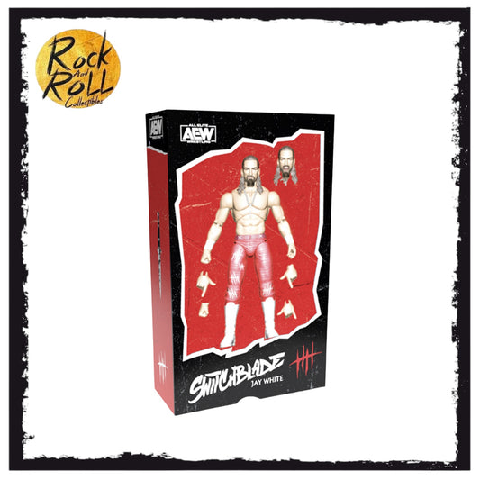 (Not Mint Box) Switchblade Jay White - AEW Ringside Exclusive