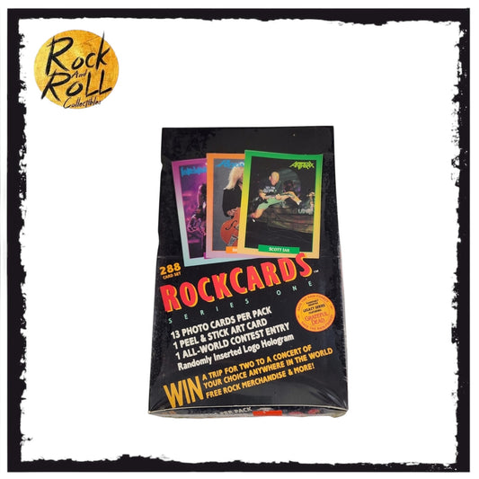 1991 Rock Cards Series One - 1 x Sealed Pack