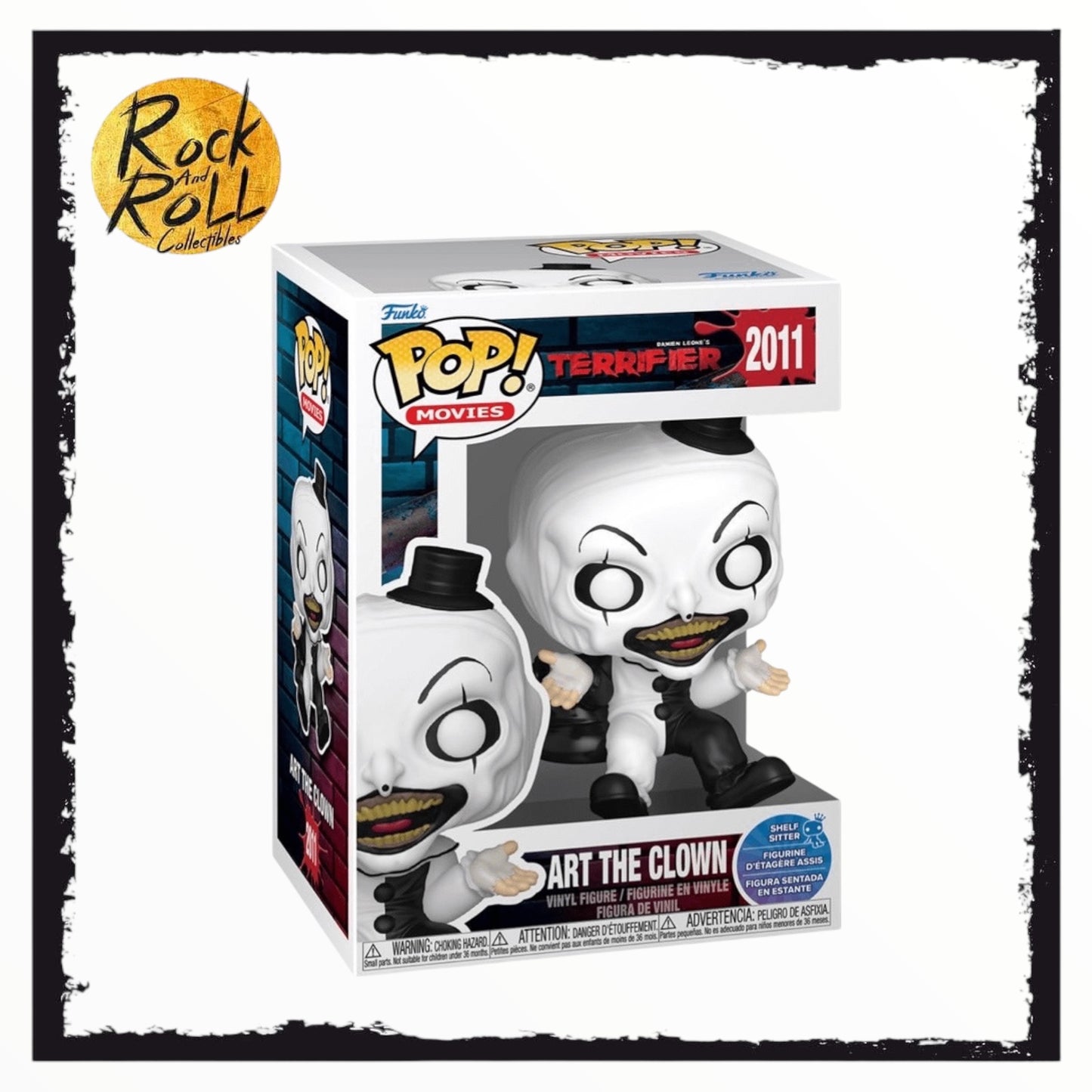 Art The Clown (Shelf Sitter) #2011 Funko Pop - Terrifier