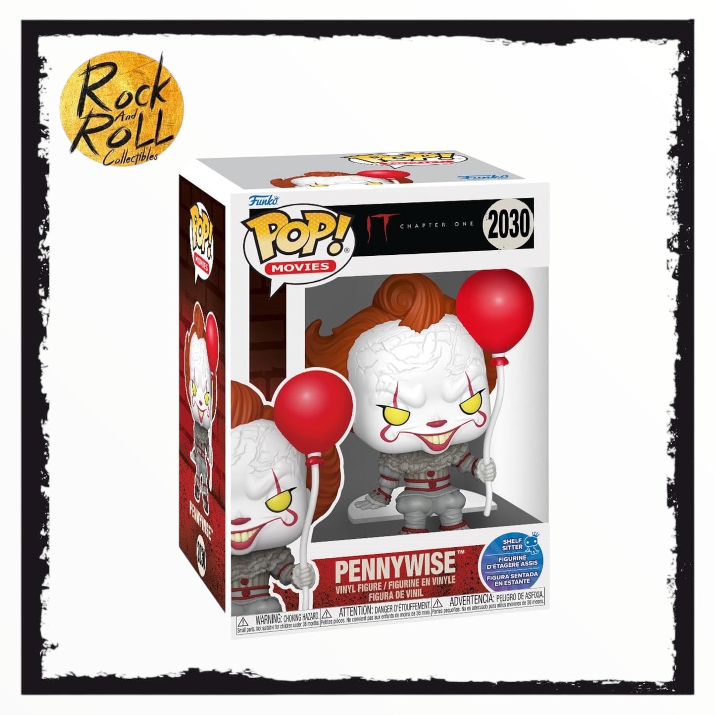 Pennywise (Shelf Sitter) #2030 Funko Pop - IT: Chapter One