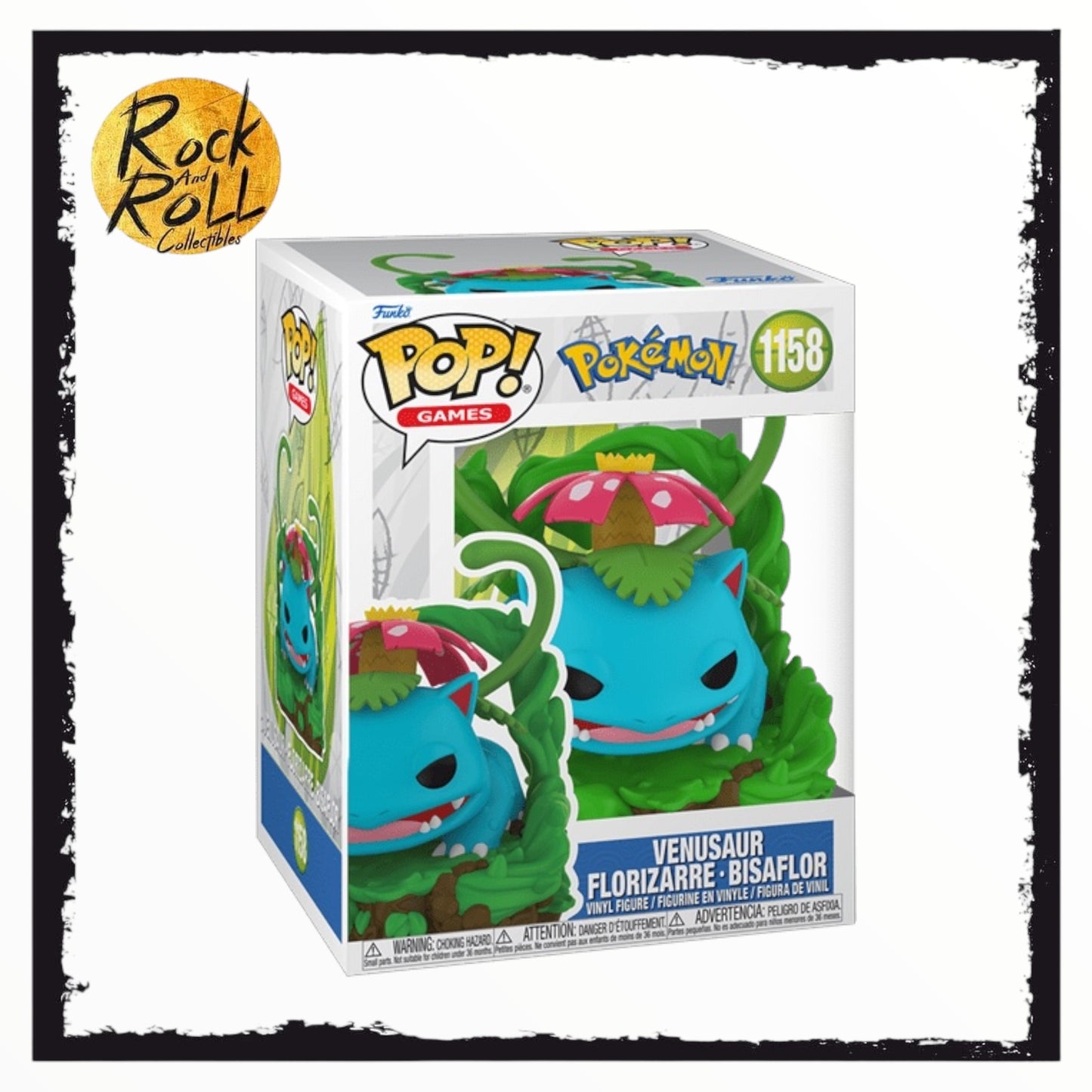 Venusaur #1158 Funko Pop Premium - Pokémon