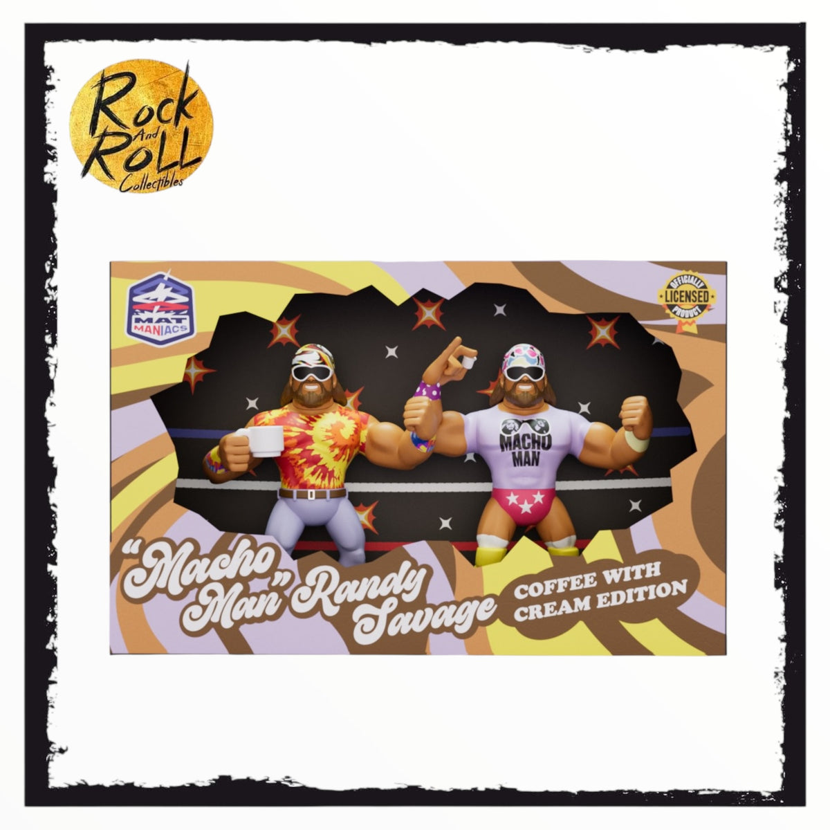 Macho Man Rocks MAT MANIACS MACHO MAN RANDY SAVAGE TWO PACK PRE ORDER – rock and roll ...