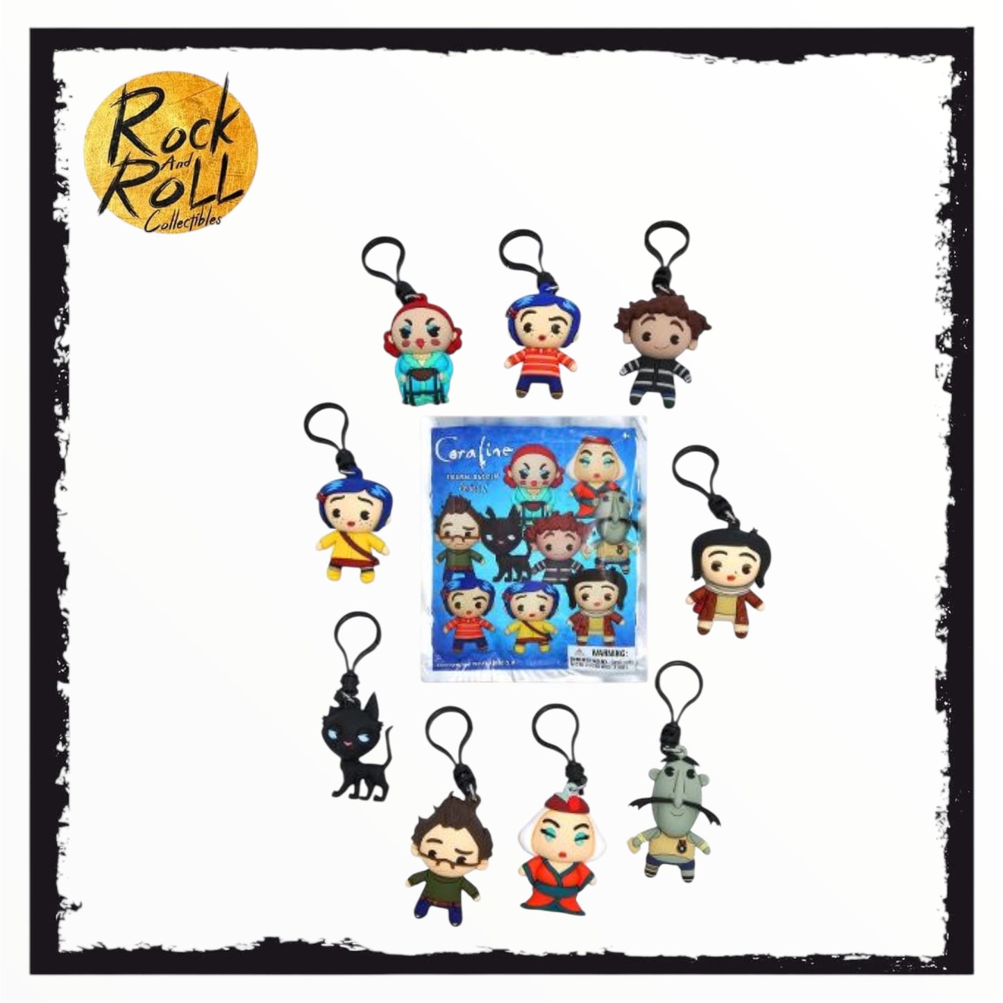 Coraline Series 1 Figural Mystery Bag Clip