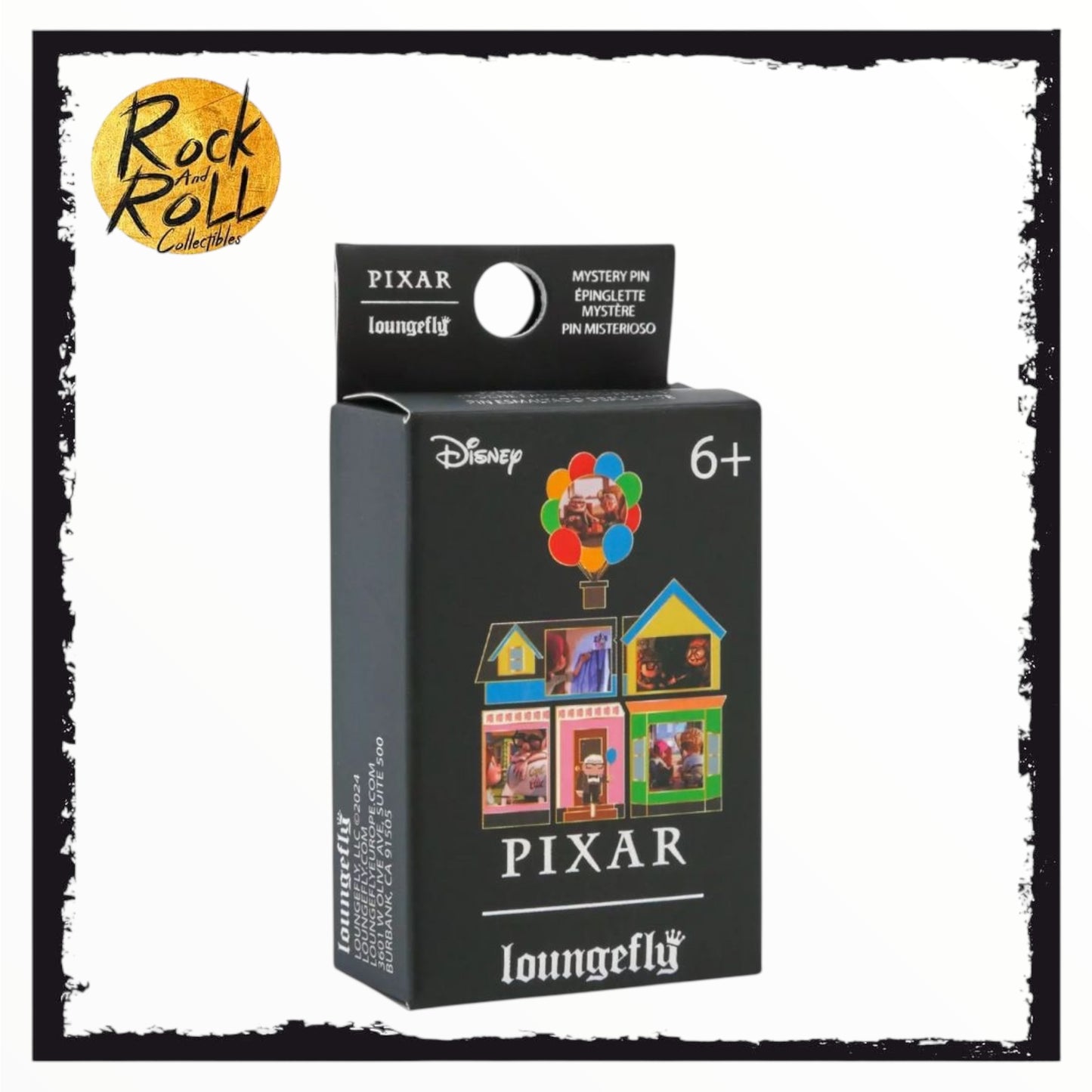 Loungefly Disney Pixar Up House Lenticular Blind Box Enamel Pin