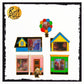 Loungefly Disney Pixar Up House Lenticular Blind Box Enamel Pin