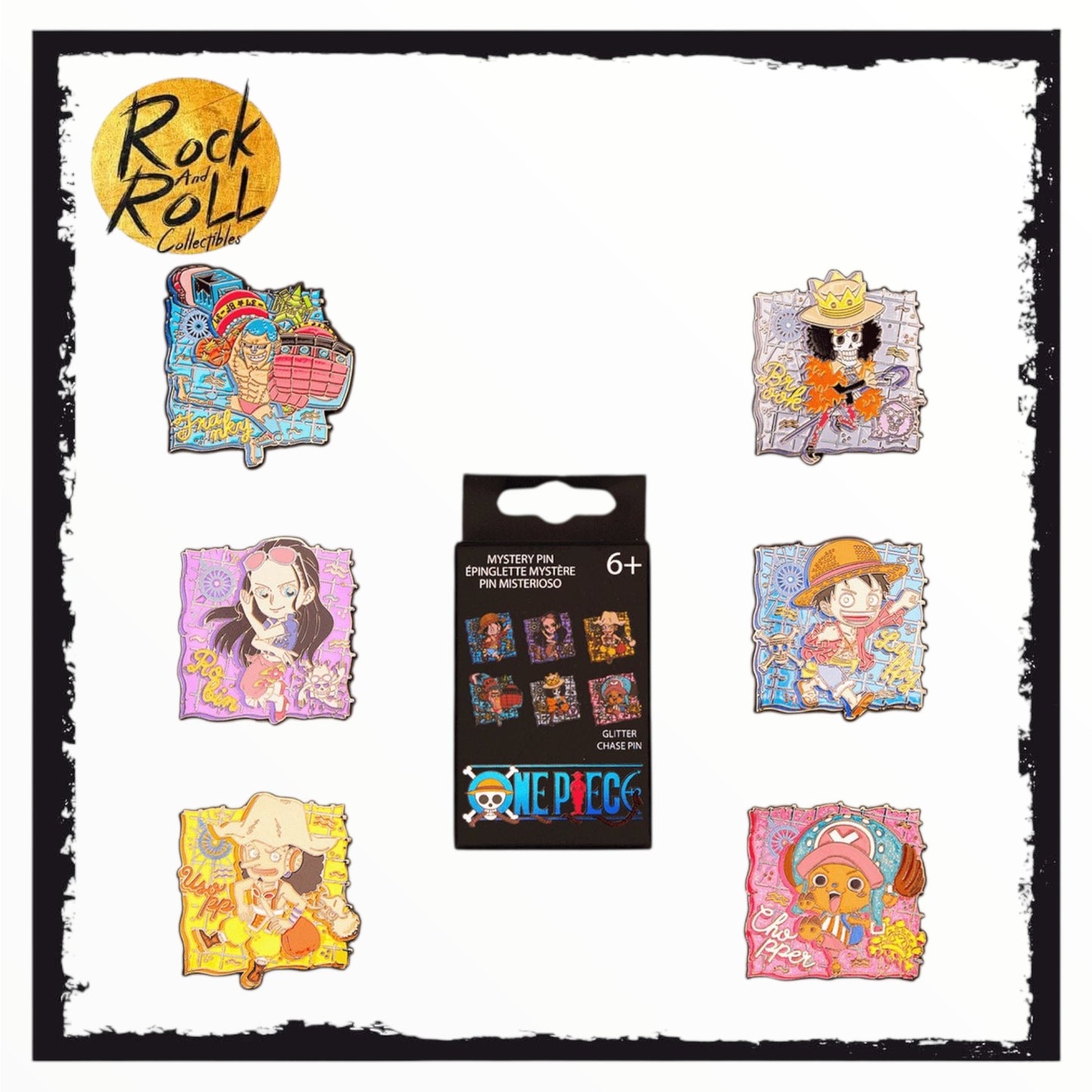 Loungefly Toei One Piece Map Mystery Box Pin