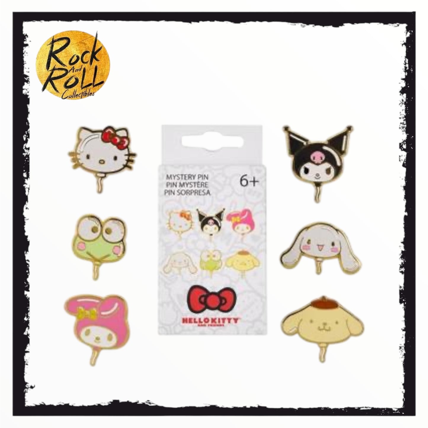 Loungefly Sanrio Hello Kitty and Friends Balloons Mystery Box Enamel Pin