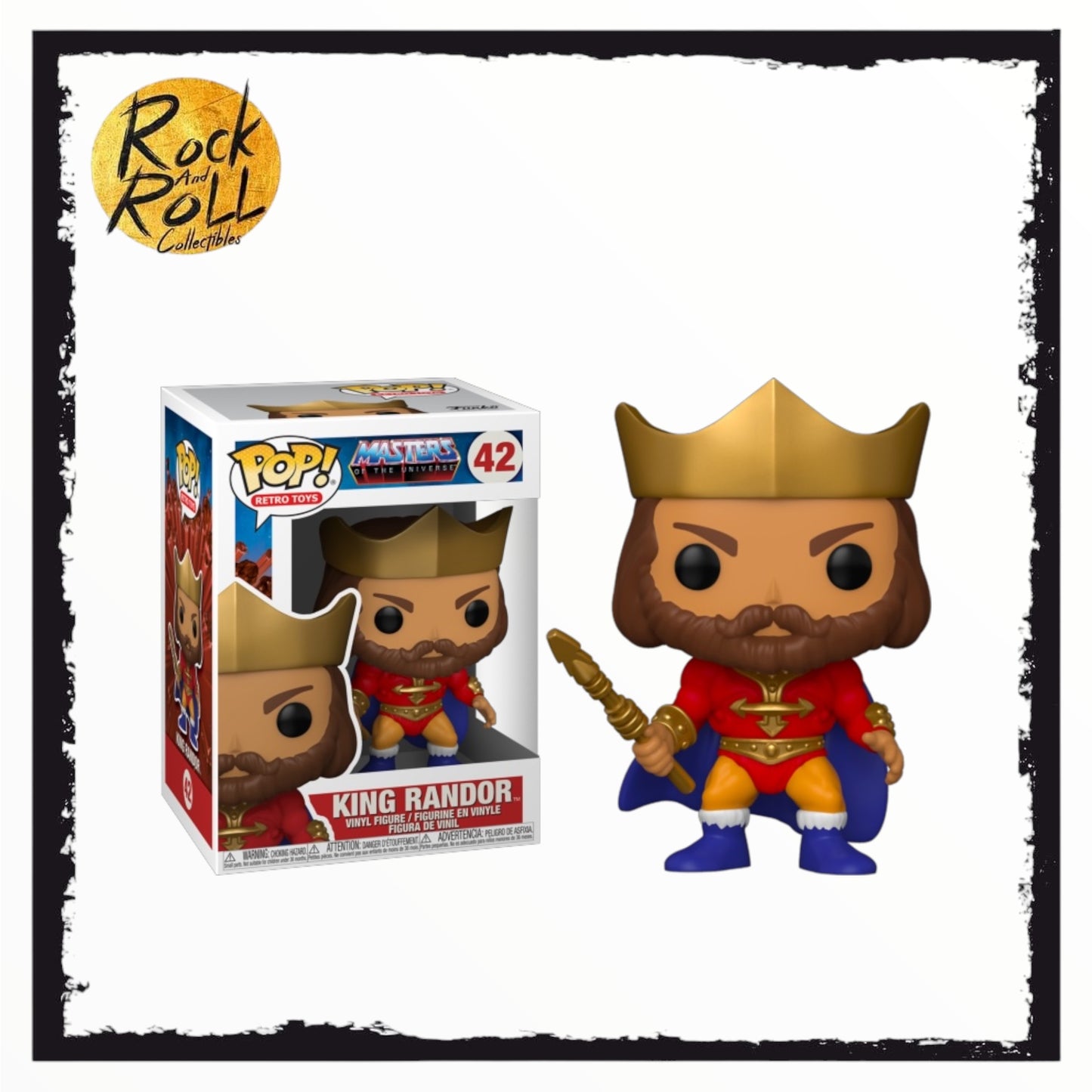 King Randor #42 Funko Pop! Masters Of The Universe
