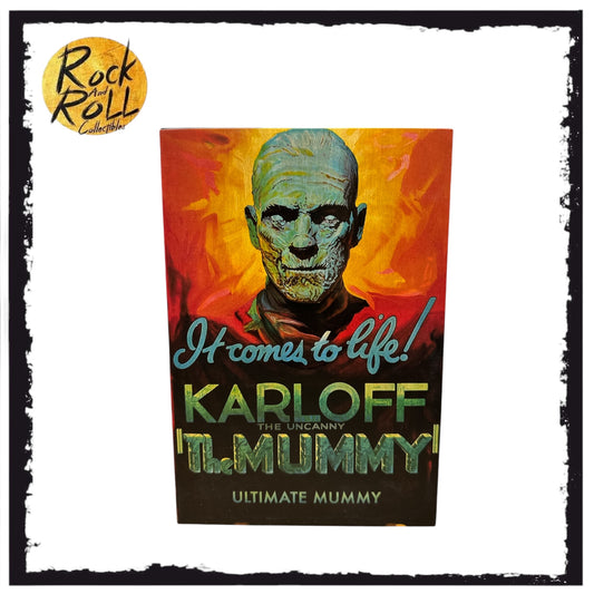 Universal Monsters - 7 Scale Action Figure - Ultimate Mummy (Black & White)