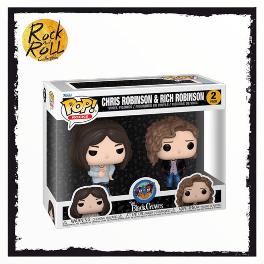 Chris Robinson & Rich Robinson 2 Pack Funko Pop! - The Black Crowes