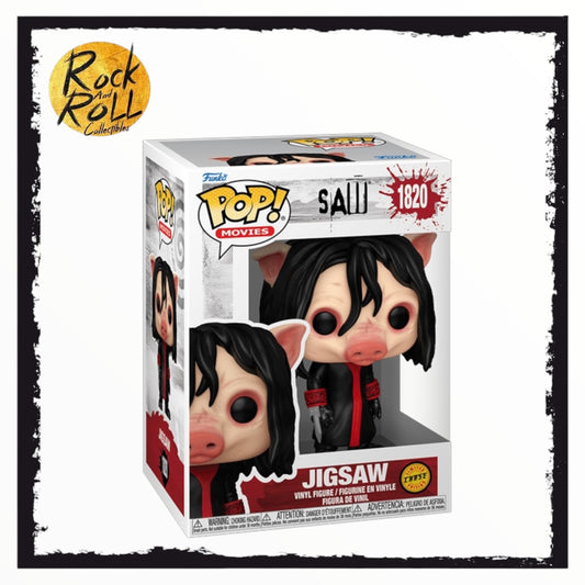 Funko Pop! Movies Saw - Jigsaw #1820 (Chase Variant)