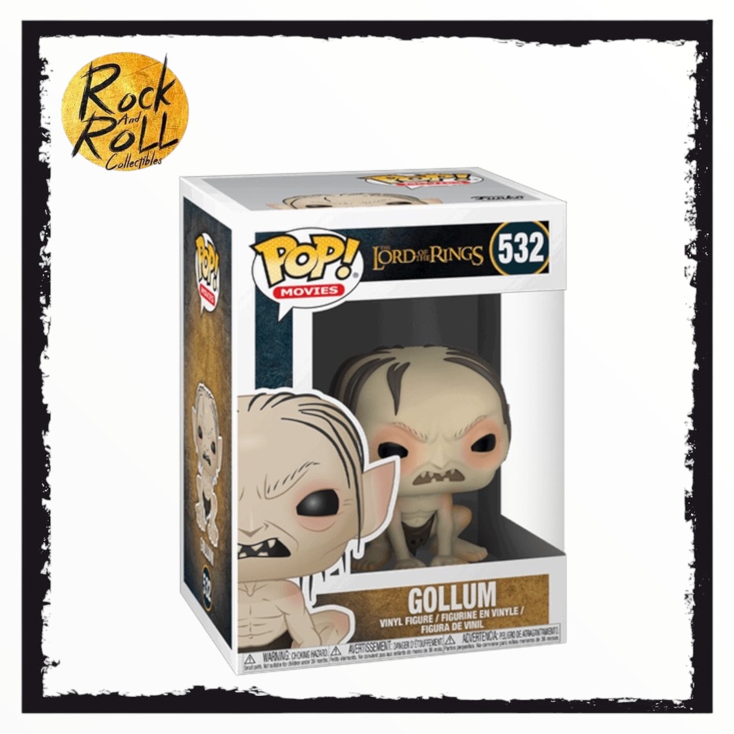 Funko Pop! Movies - The Lord of the Rings - Gollum #532