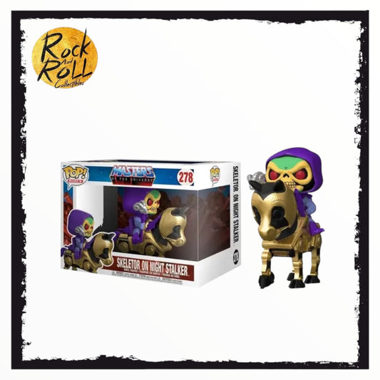 Skeletor On Night Stalker #278 Deluxe Funko Pop! Masters Of The Universe