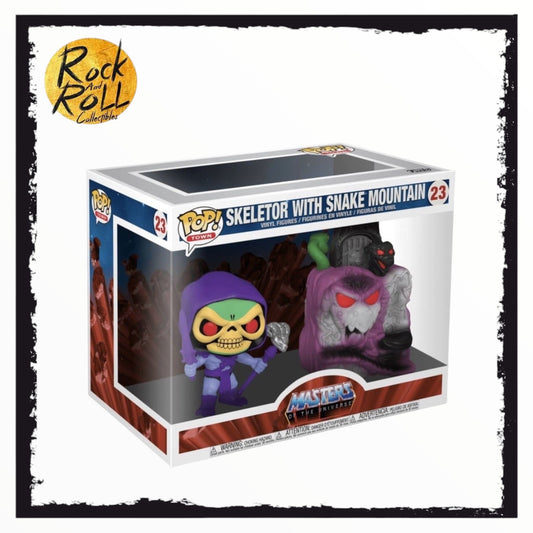 Skeletor with Snake Mountain #23 Deluxe Funko Pop! Masters Of The Universe
