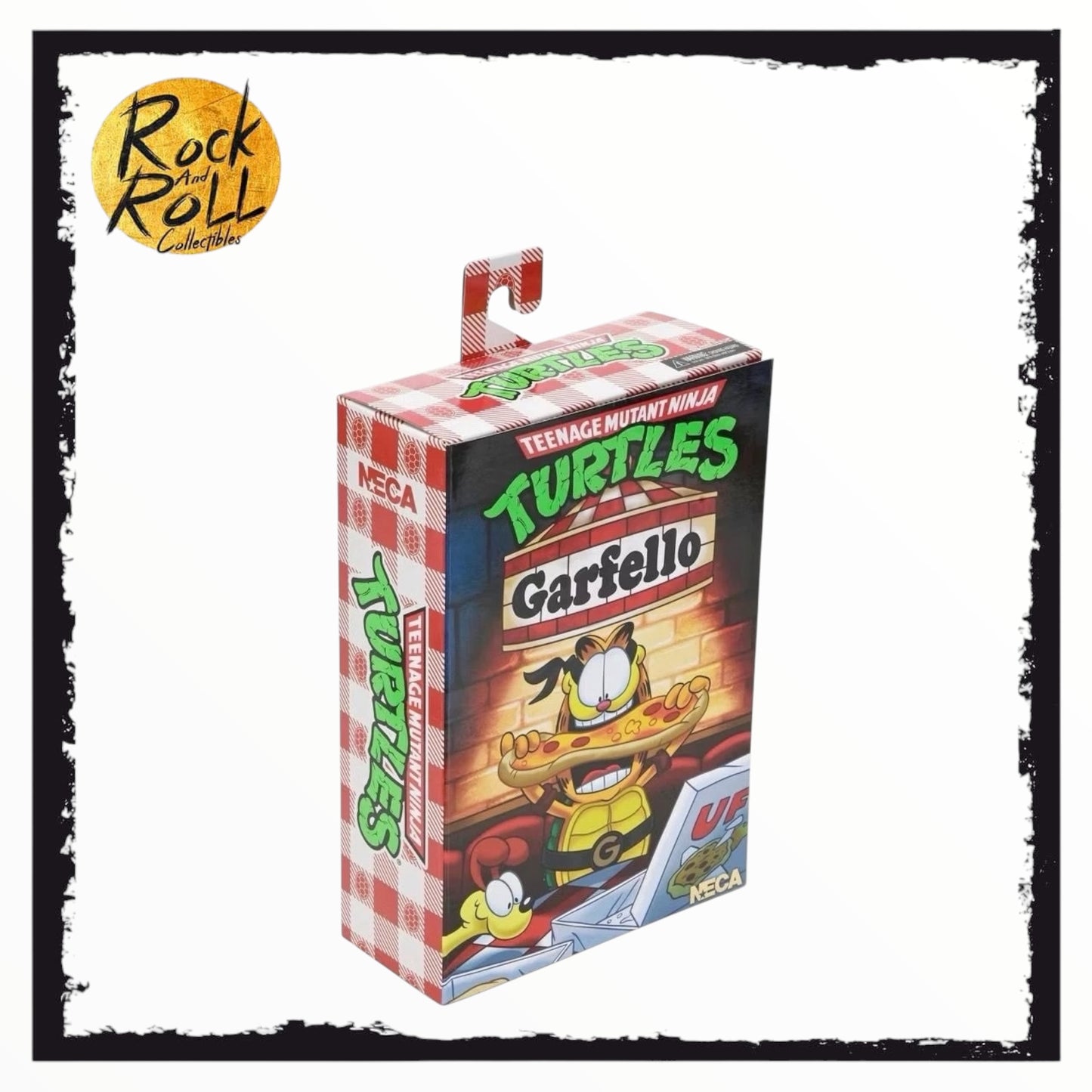 NECA Teenage Mutant Ninja Turtles Garfield Comic 7 Inch Scale Ultimate Action Figure 2-Pack