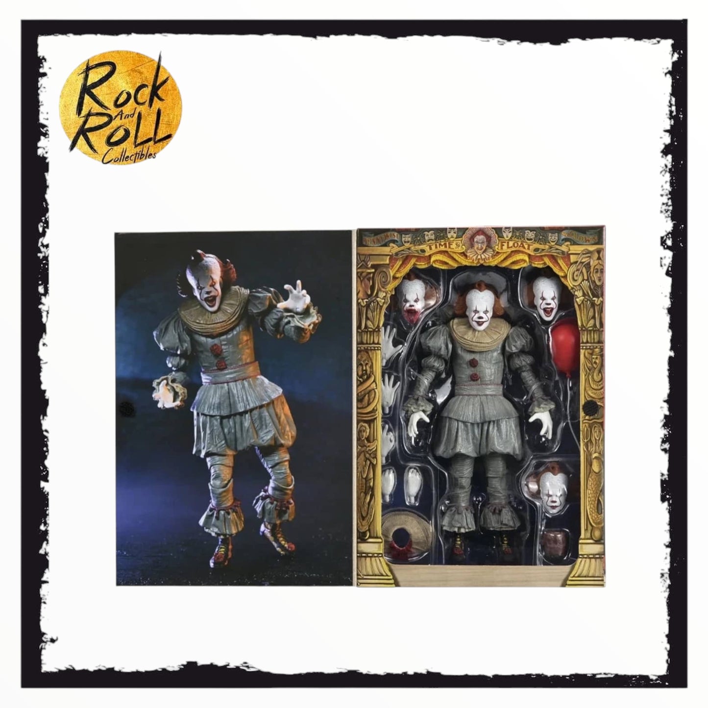 NECA IT: Welcome to Derry – Blood Pennywise Ultimate 7″ Scale Action Figure