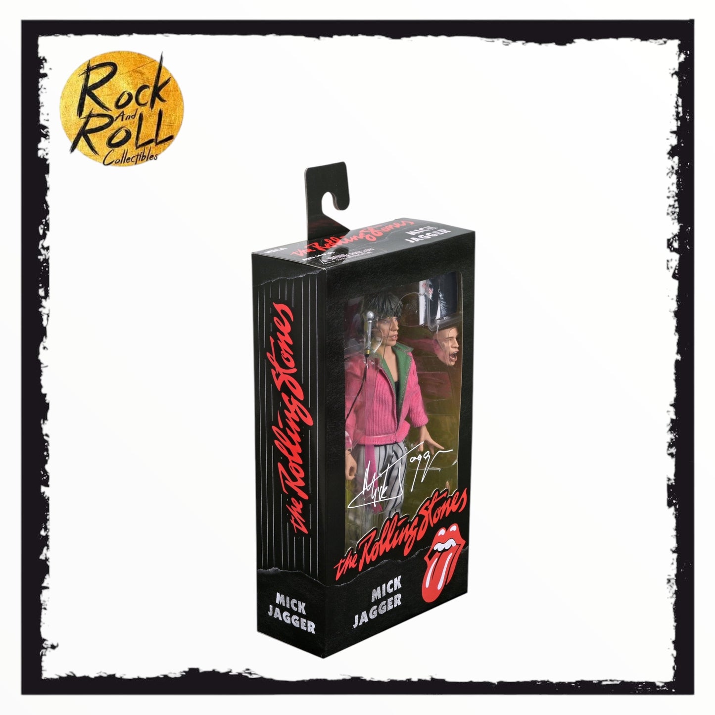 NECA The Rolling Stones Mick Jagger (1975) 8" Clothed Action Figure