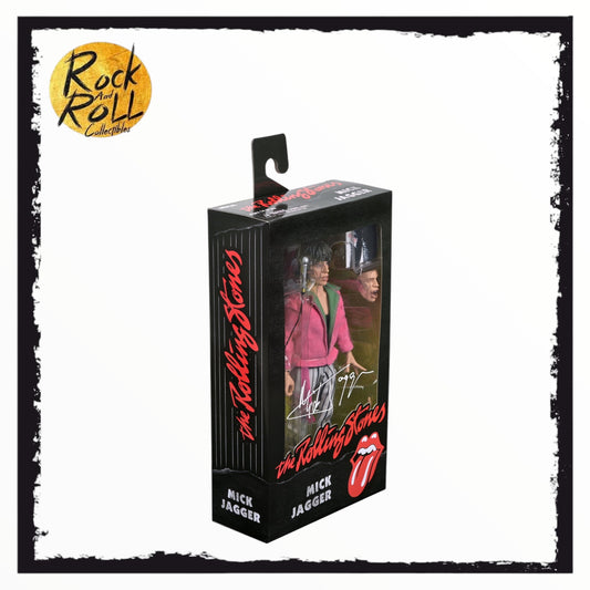 NECA The Rolling Stones Mick Jagger (1975) 8" Clothed Action Figure