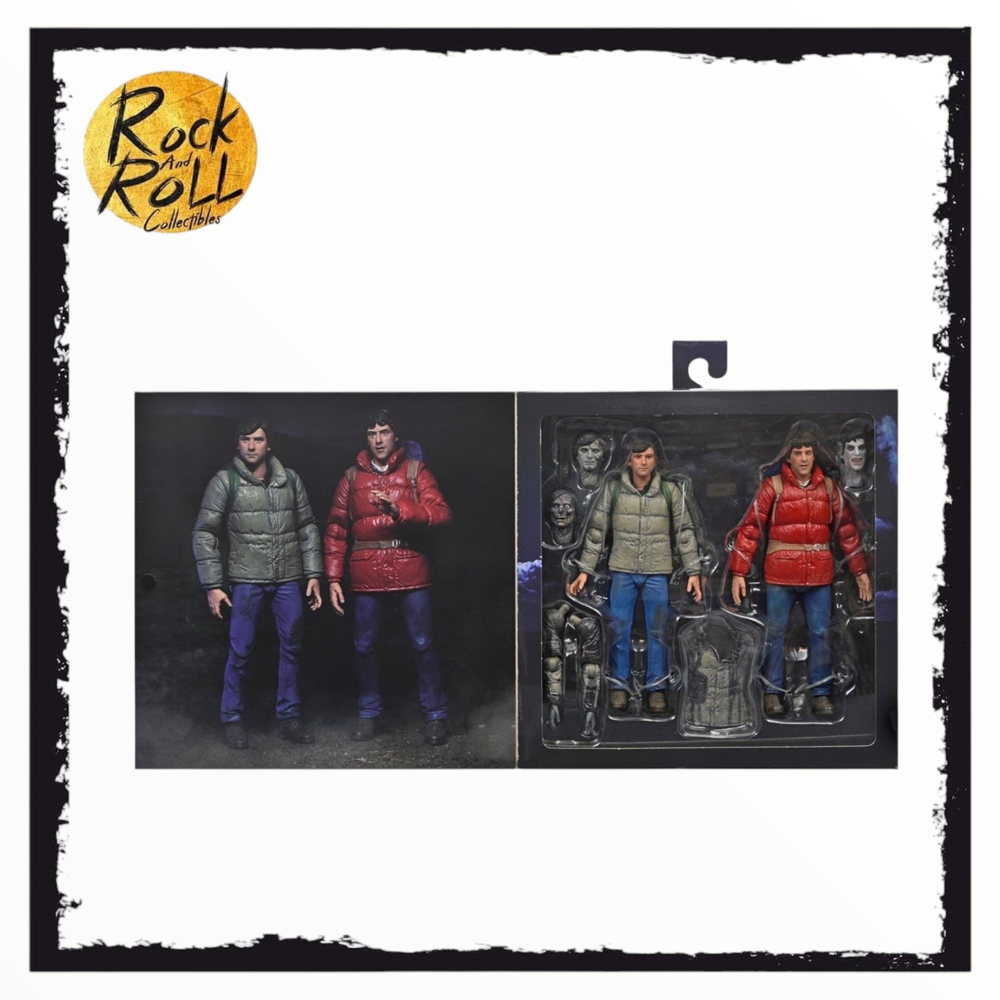 NECA Jack And David An American Werewolf In London 7" Scale Action Figure 2 Pack