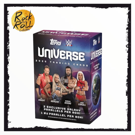 WWE Universe 2026 Trading Cards Blaster Box