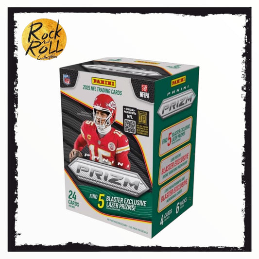 2025 Panini NFL Prizm Football Trading Card Blaster Box