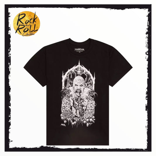 Terrifer X Sawblade666 Art The Clown Heart T-Shirt