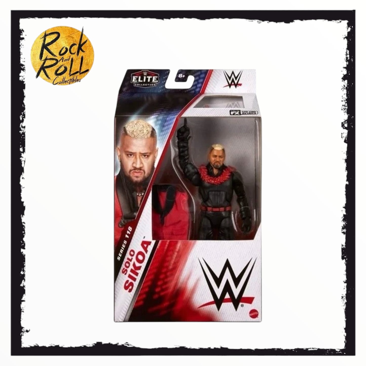 WWE Elite Collection Series 118 Solo Sikoa Action Figure