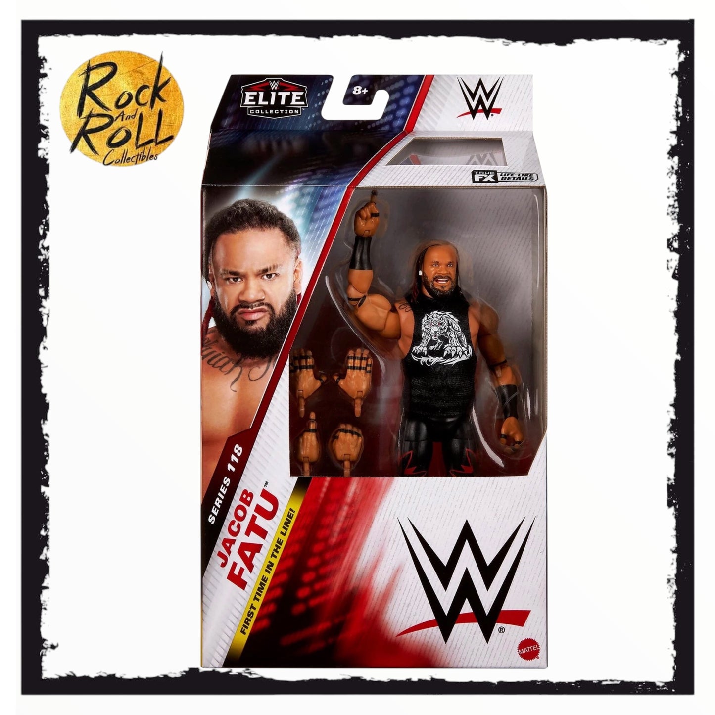WWE Elite Collection Series 118 Jacob Fatu Figure