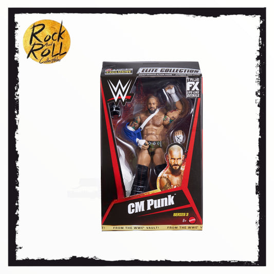 CM Punk (Straight Edge Society) - WWE From the Vault Ringside Exclusive Series 3 Pre Order