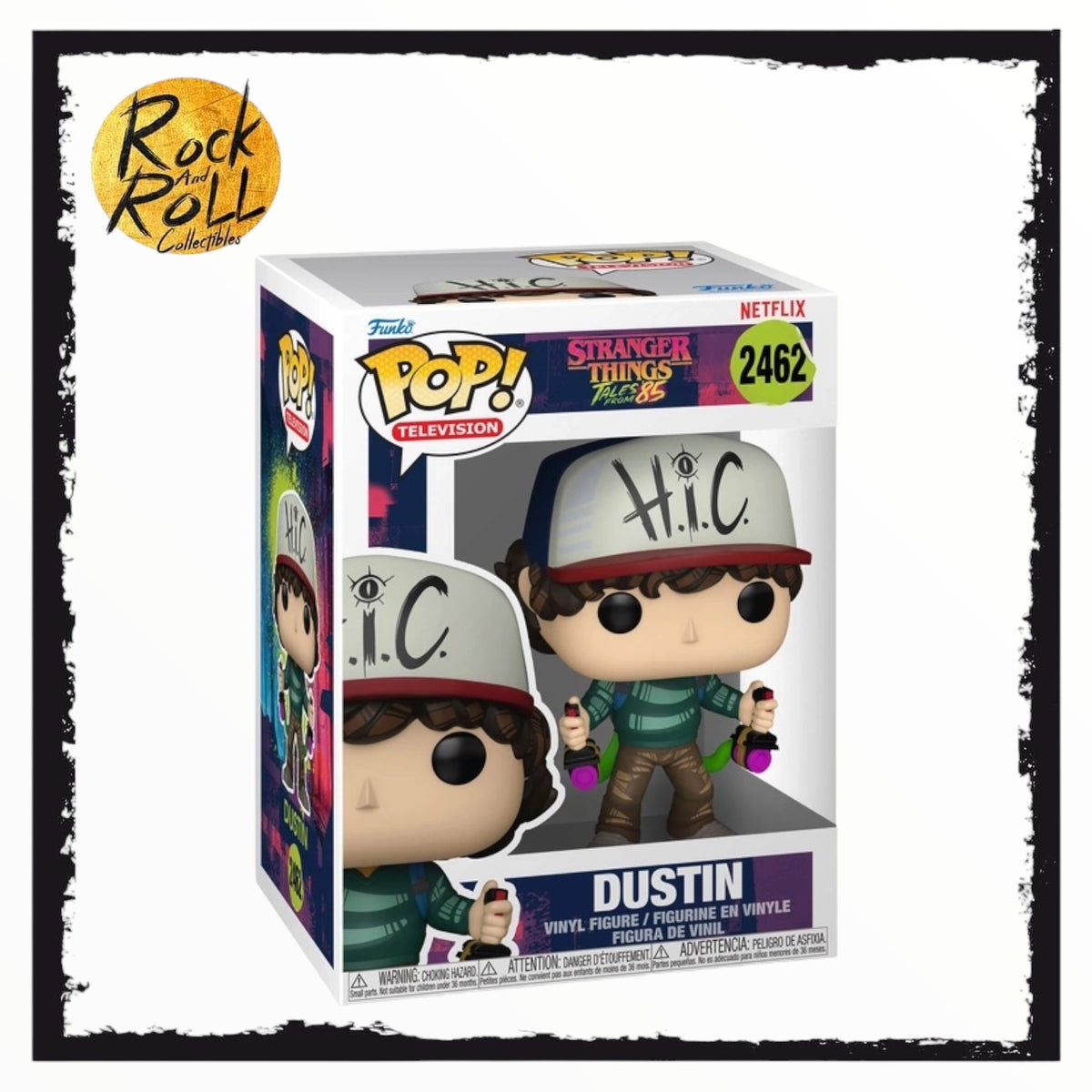 Dustin #2462 Funko Pop - Stranger Things: Tales from '85