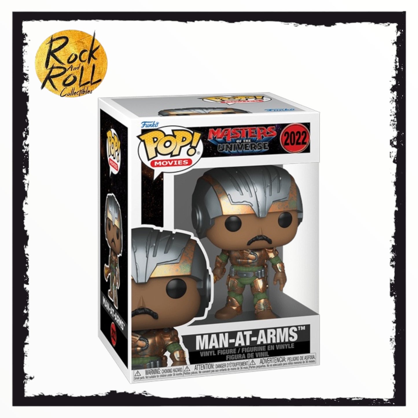 Man-At-Arms (Live Action) #2022 Funko Pop - Master of The Universe