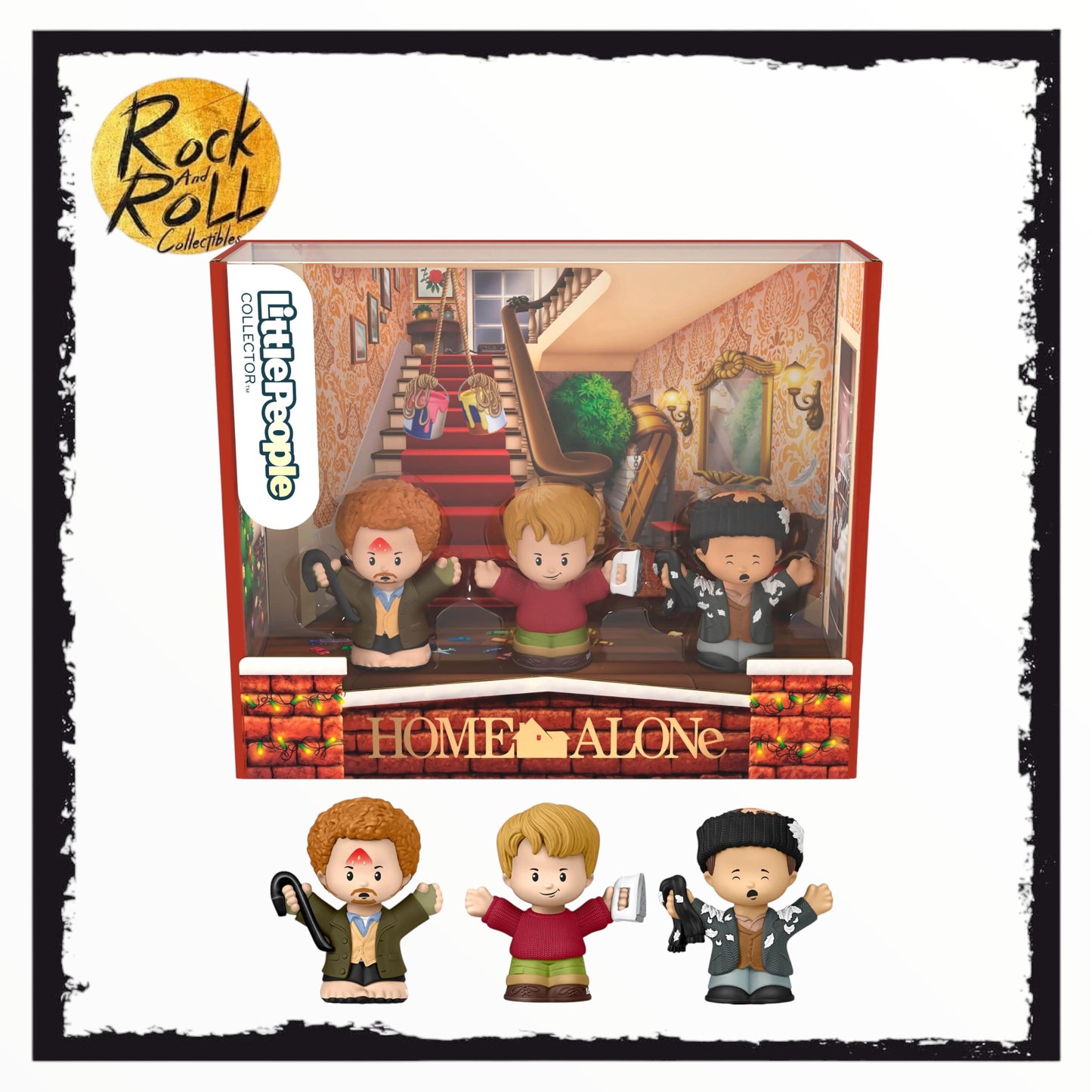 Home Alone Little People Collector Mini Figures 3-Pack
