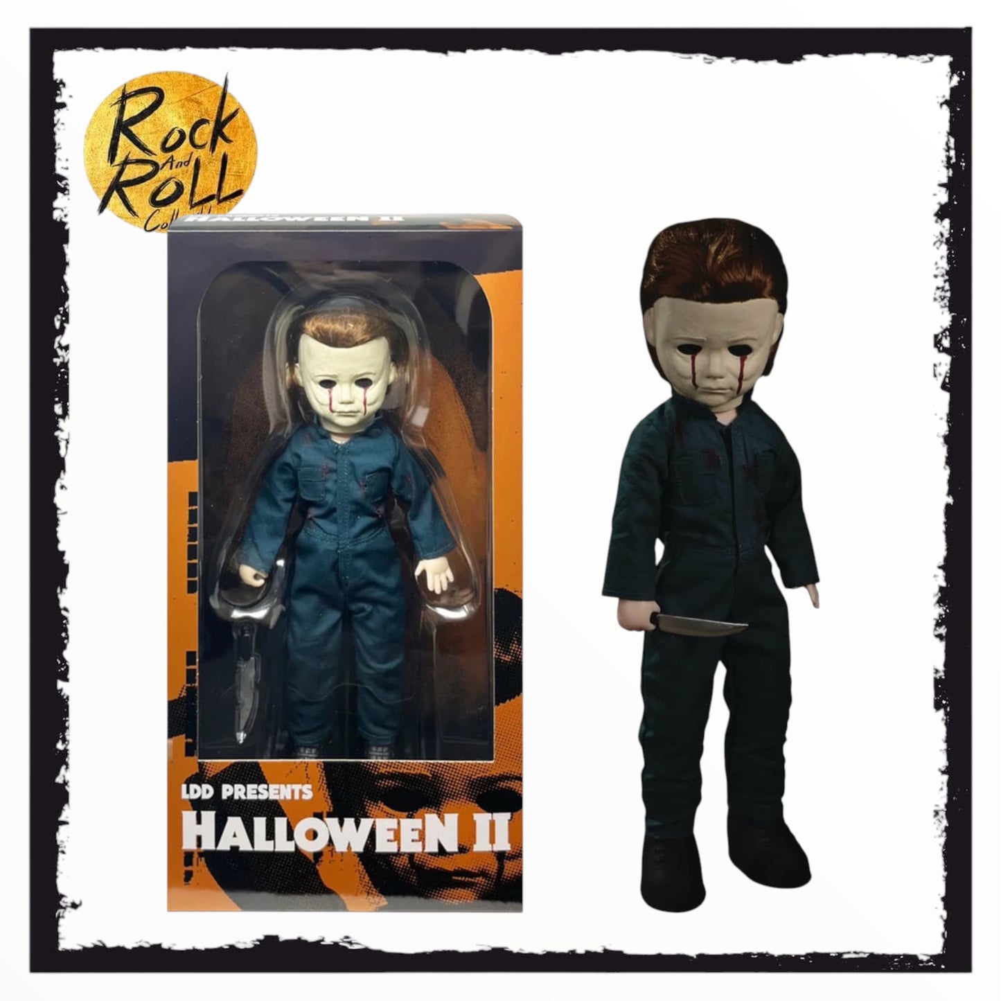 Mezco Living Dead Doll - Michael Myers -  Halloween II