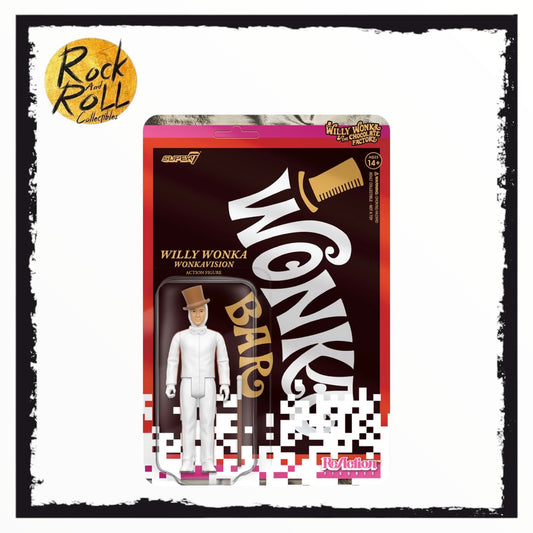 Willy Wonka & the Chocolate Factory ReAction Figures Wave 03 - Willy Wonka (White Suit)