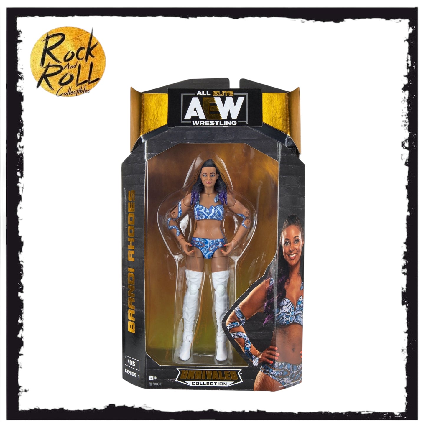 AEW Unrivaled Series 1 #05 Brandi Rhodes (First Release)