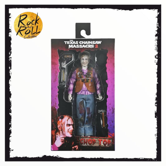 NECA The Texas Chainsaw Massacre 2 - Chop Top Clothed 8” Scale Action Figure
