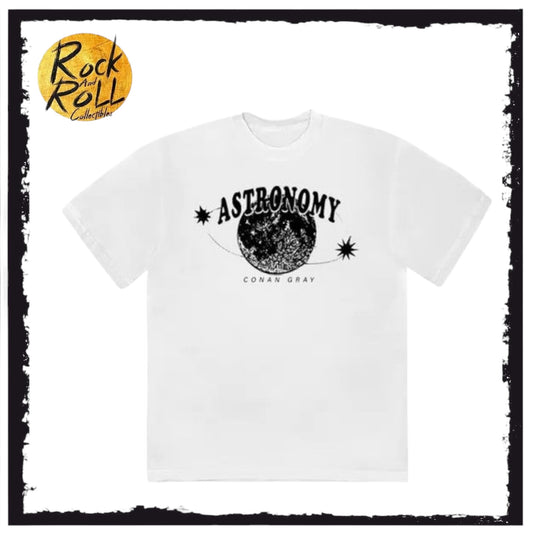 Conan Gray - Astronomy White T-Shirt (Large)