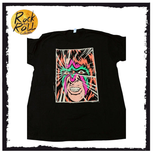 WWE Ultimate Warrior Portrait Pro Wrestling Tees T-Shirt
