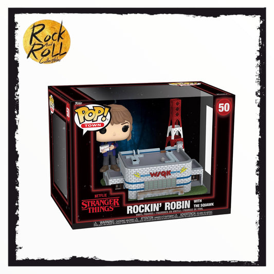 Rockin’ Robin with The Squawk - Stranger Things Funko Pop! Town #50
