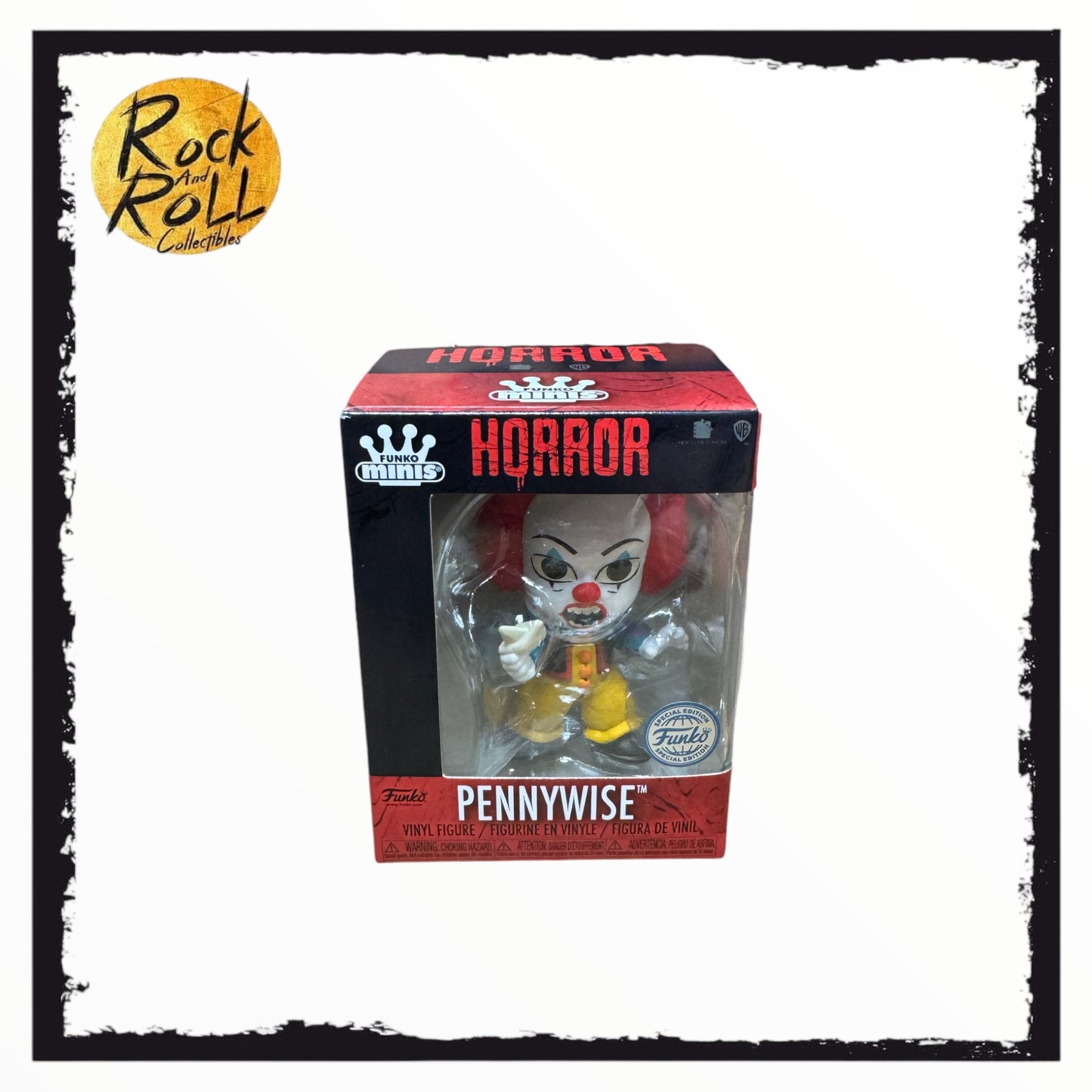 Funko Minis Horror Pennywise Clown 2" Figure Special Edition