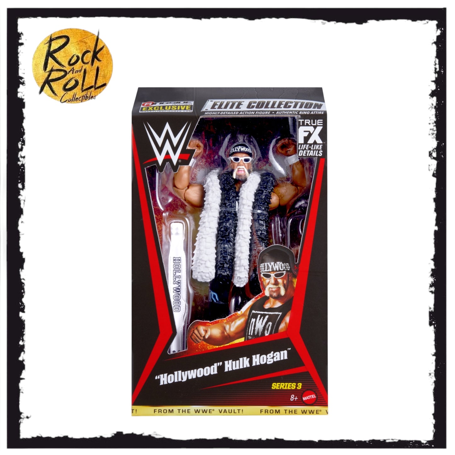 Ringside Collectibles Exclusive Elite - From The WWE Vault Series 3 - Hollywood Hulk Hogan US Import