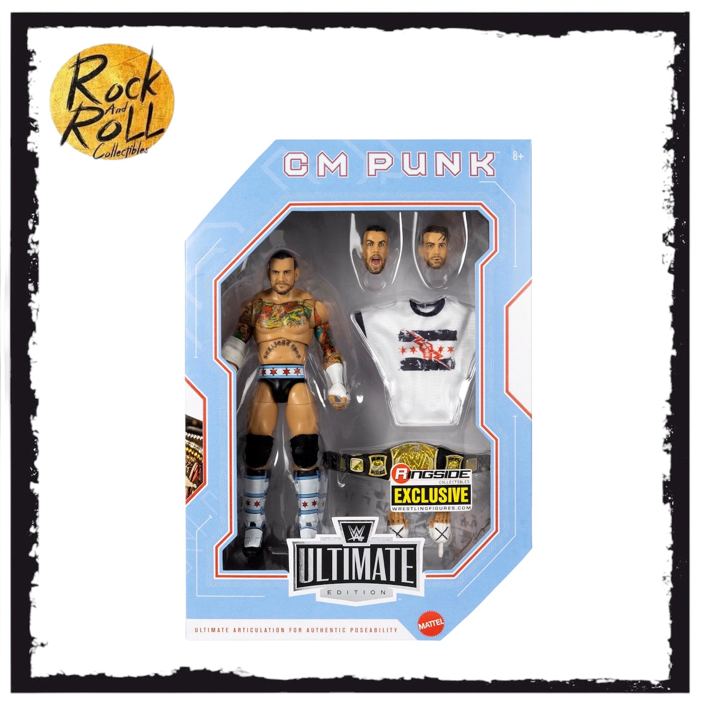 WWE CM Punk Ultimate Edition Ringside Collectibles Exclusive